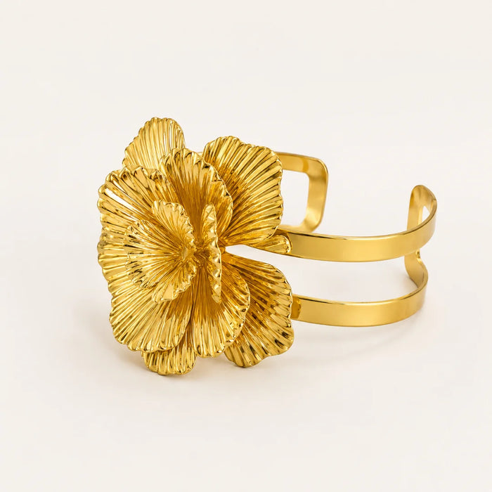 Aurelia Grand Bloom Adjustable Cuff