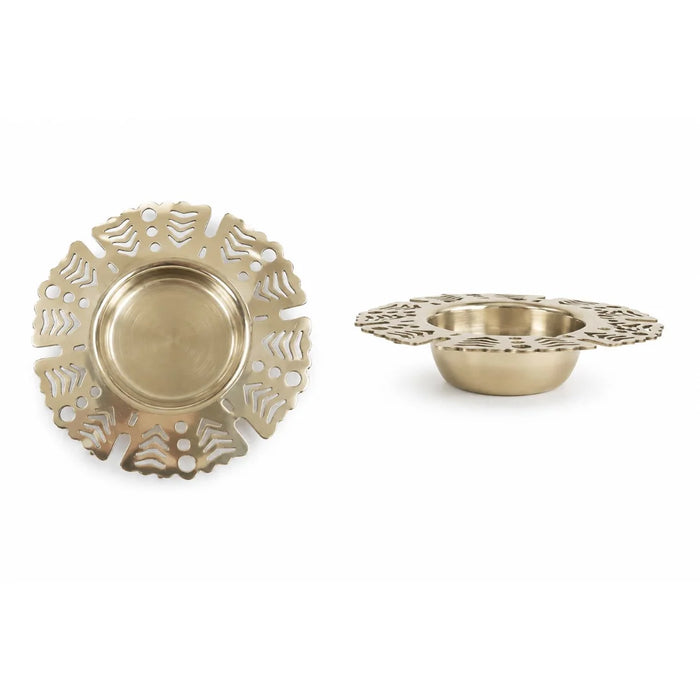Floral Cutwork Tealight Holder