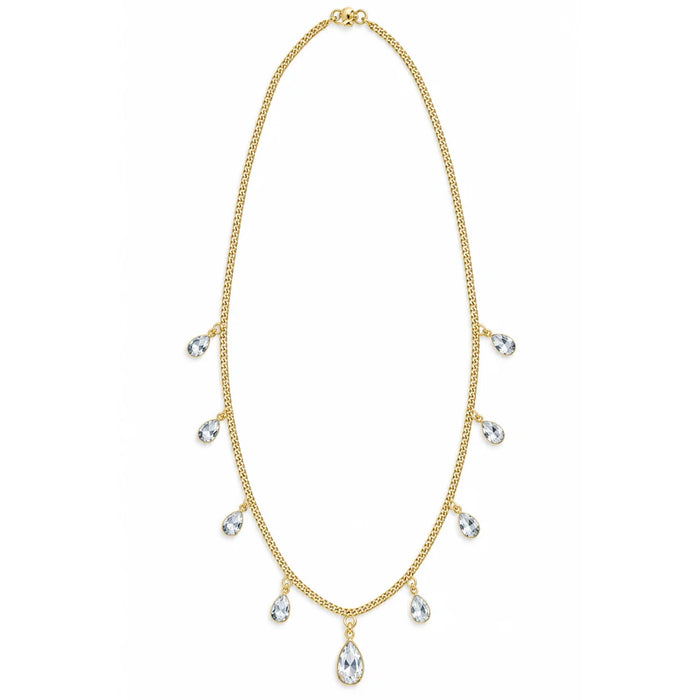 Celeste Teardrop Cascade Necklace