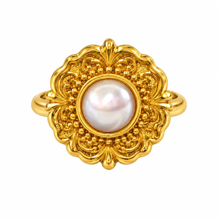 Rosalind Pearl Heritage Ring