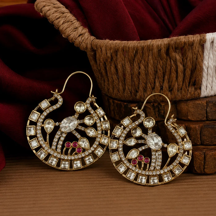 Isadora Vintage Ornate Hoops