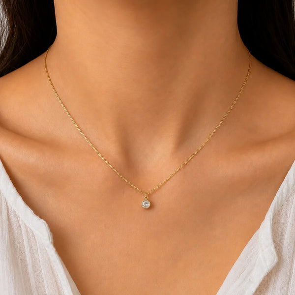 Celeste Teardrop Necklace