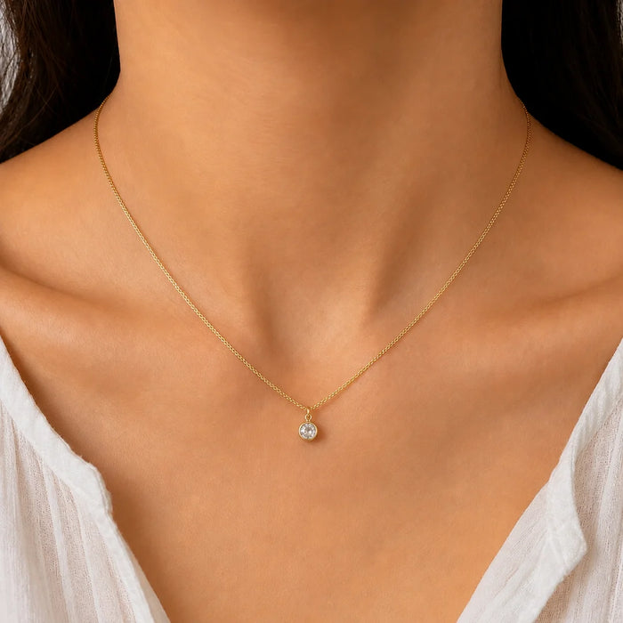 Celeste Teardrop Necklace