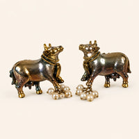 Traditional Cattle Motif Earrings