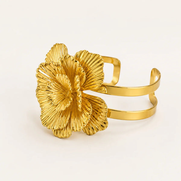 Aurelia Grand Bloom Adjustable Cuff