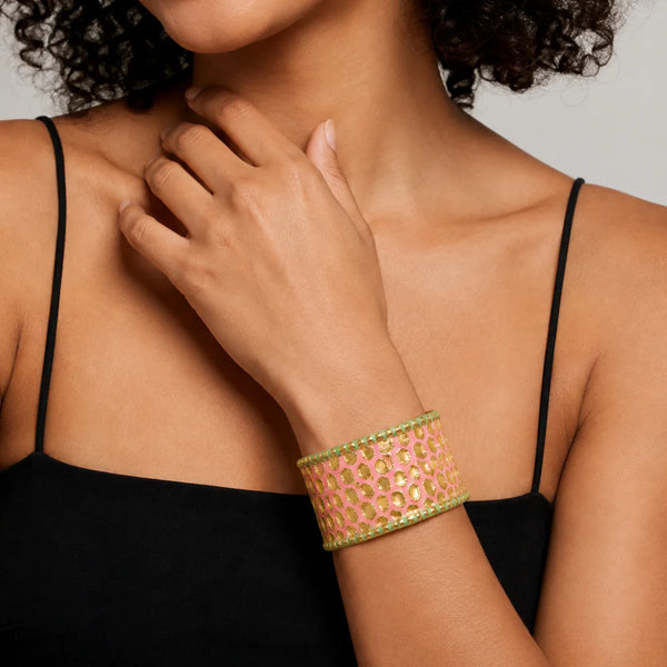 Aurelia Mosaic Adjustable Cuff Bracelet