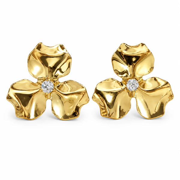 Aurelia Sculpted Bloom Earrings
