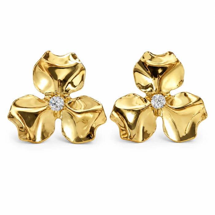 Aurelia Sculpted Bloom Earrings