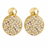 Celeste Jewelled Oval Earrings