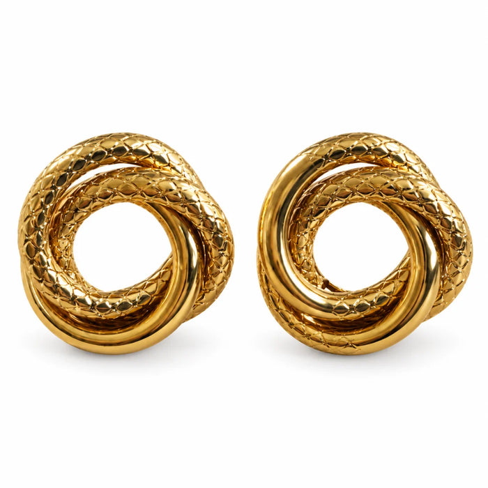 Elara Oval Hoop Earrings