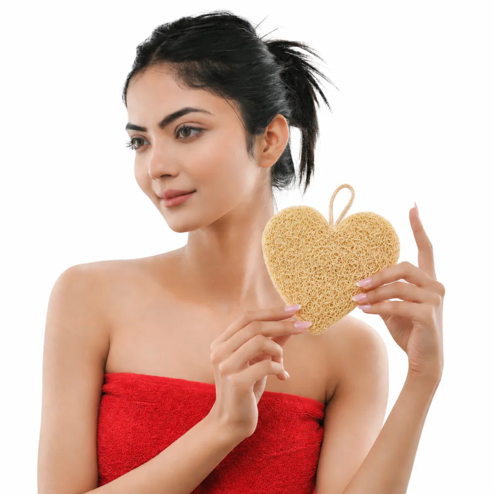 Natural bathing loofah
