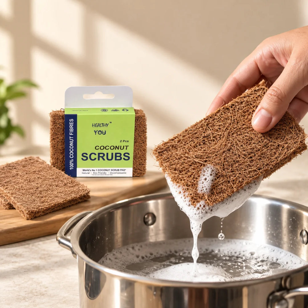 Natural Coconut Kitchen Scrub