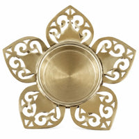 Floral Scrollwork Tealight Holder