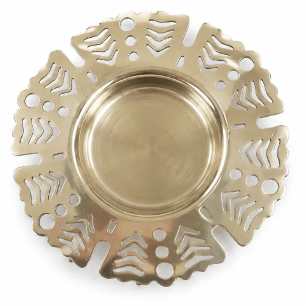 Floral Cutwork Tealight Holder