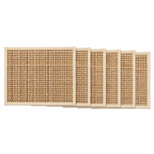 Handwoven Natural Beige & Tan Table Placemat