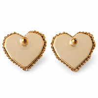 Rosalie Sparkle Heart Studs