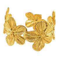 Florence Radiant Flower Adjustable Cuff