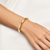 Classic Plain Gold-Plated Hand Bands