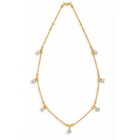 Celeste Minimal Teardrop Necklace