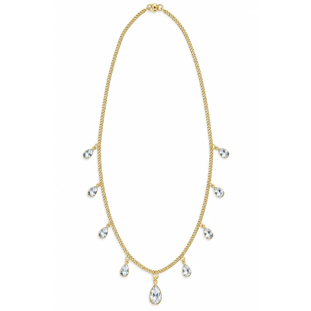 Celeste Teardrop Cascade Necklace
