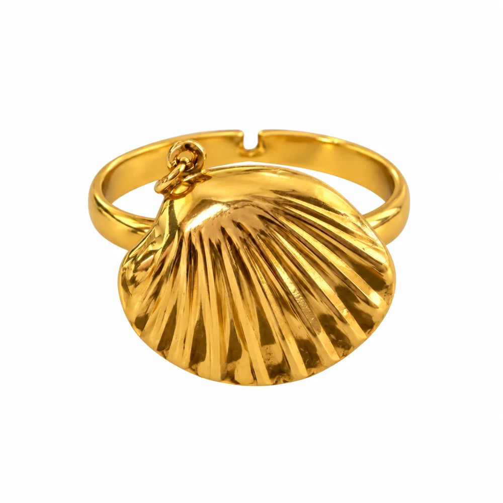 Ribbed Dome Ring