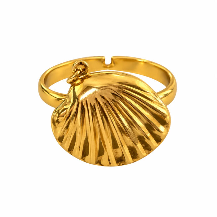 Ribbed Dome Ring