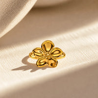 Eternal Golden Petal Ring