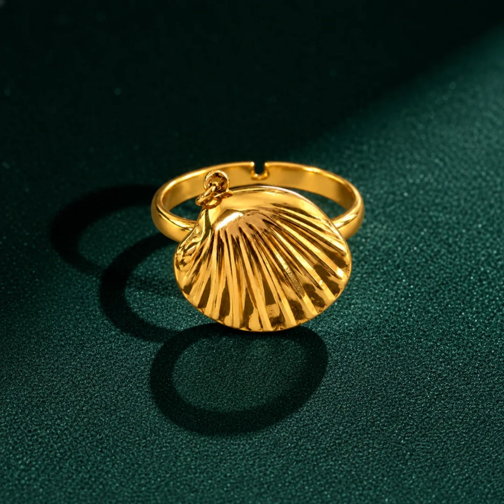 Ribbed Dome Ring