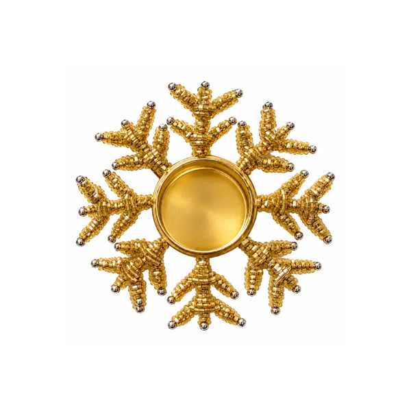 Golden Starburst Tealight Holder