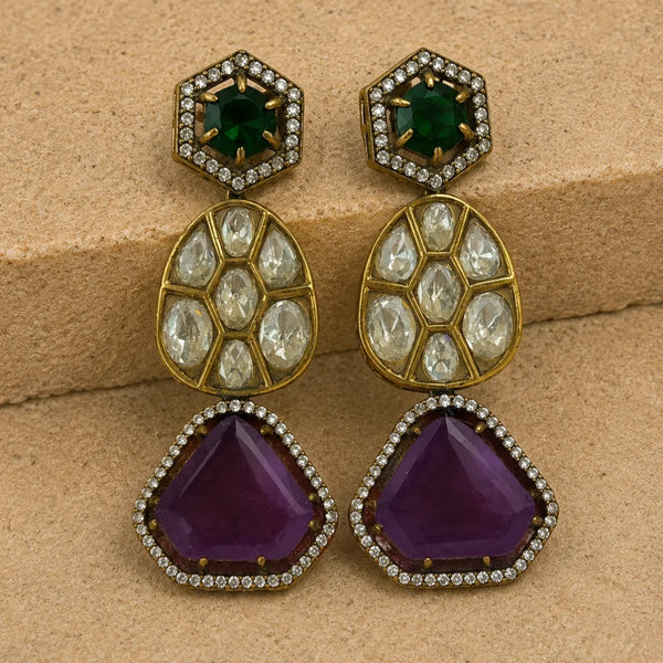 Amethyst Royale Drop Earrings