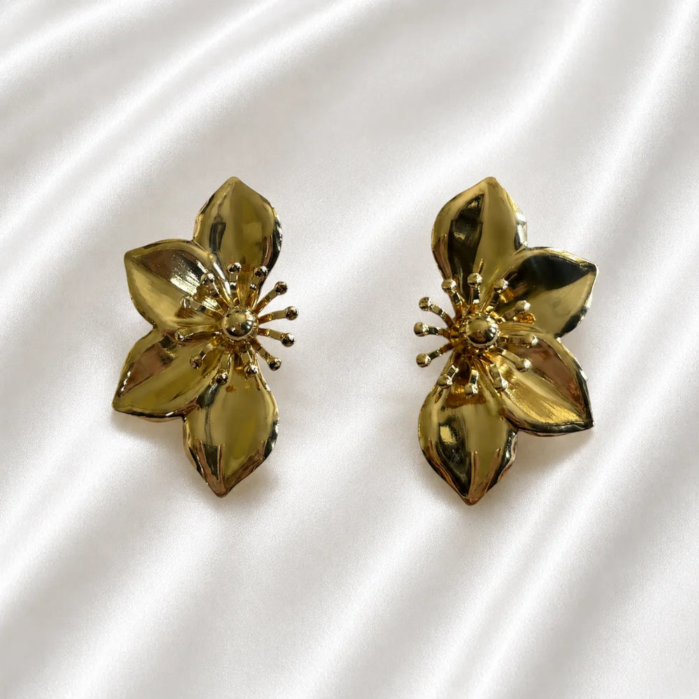 Aurelia Golden Bloom Earrings