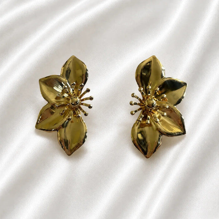 Aurelia Golden Bloom Earrings