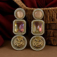 Aurelia Vintage Medallion Earrings