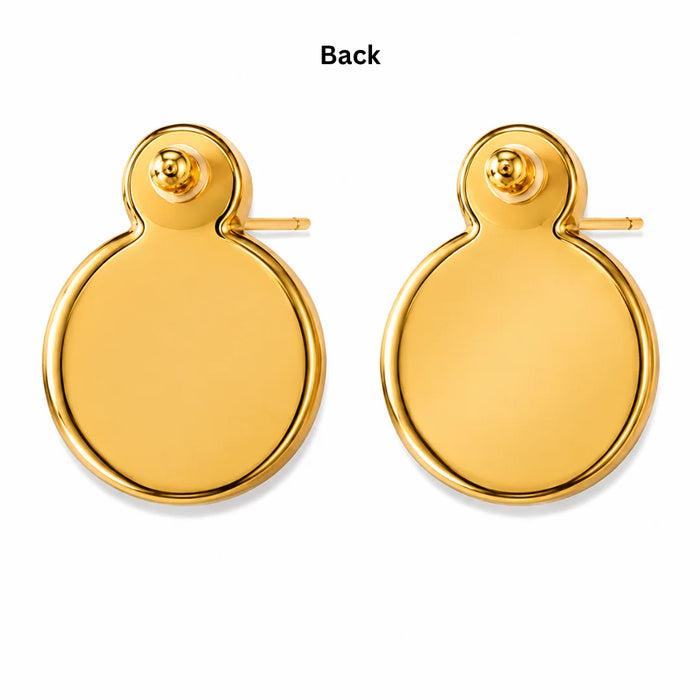 Celeste Jewelled Oval Earrings
