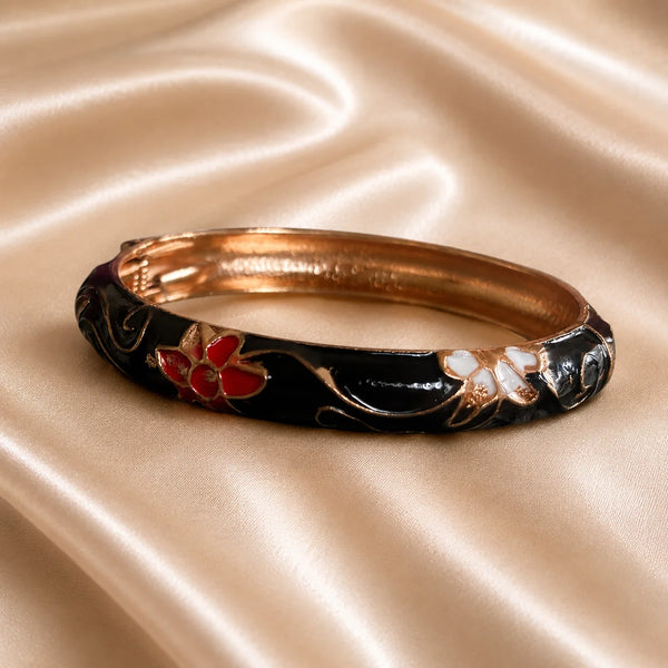 Aurelia Heritage Floral Bangle Bracelet