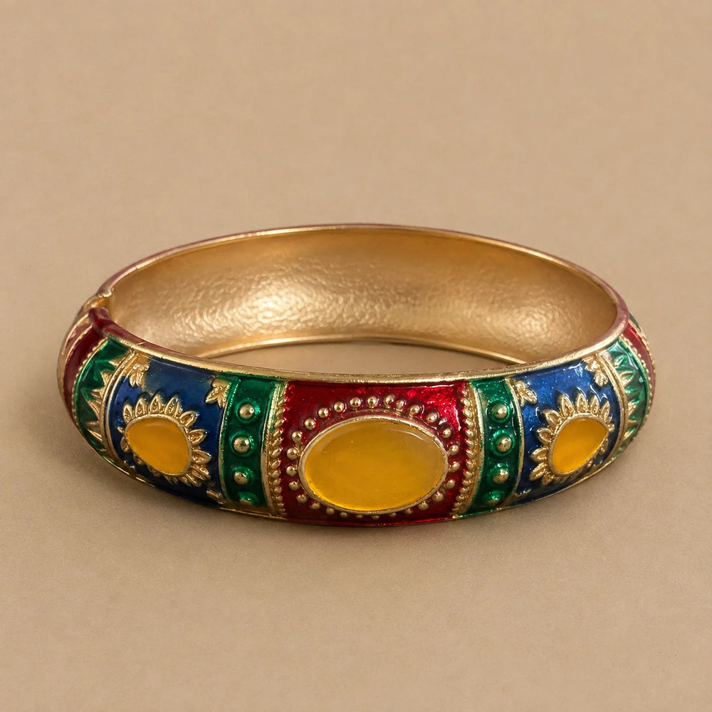 Aurelia Heritage Enamel Bangle