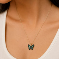 Elegant Chain with Butterfly Pendant
