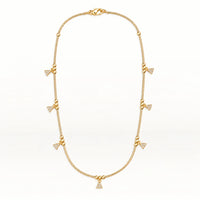 Celeste Dainty Drop Necklace