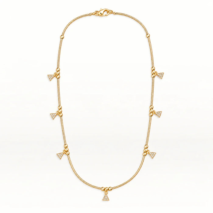 Celeste Dainty Drop Necklace