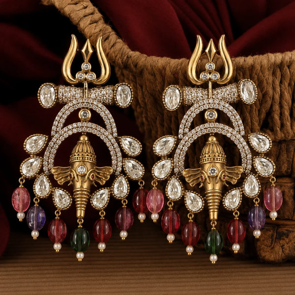 Isadora Ornate Chandelier Earrings