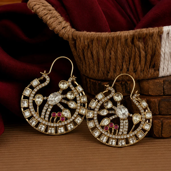 Isadora Vintage Ornate Hoops