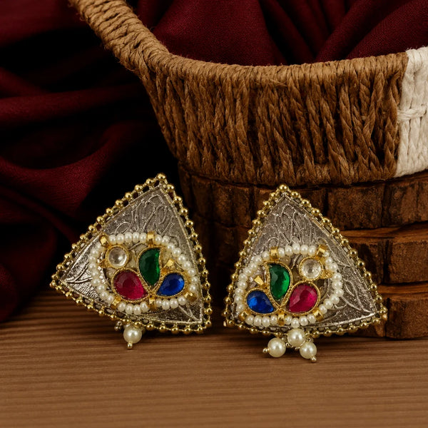 Vivienne Vintage Jewel Earrings